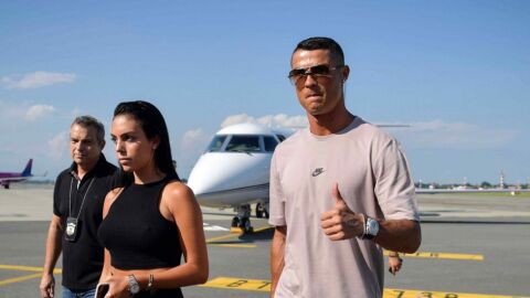 Cristiano Ronaldo, a su llegada a Tur&iacute;n