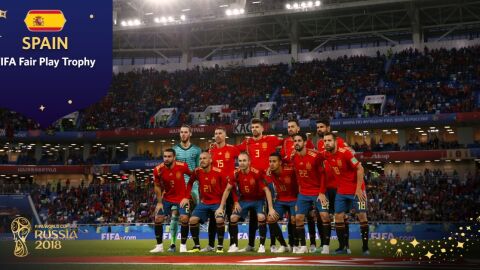 Espa&ntilde;a, premio al 'Juego Limpio'