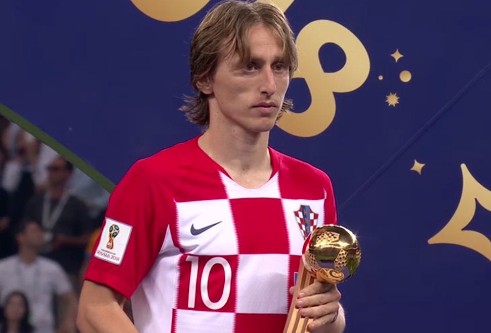 Modric mejor jugador del Mundial; Mbappe mejor joven y Courtois mejor portero Modric mejor jugador del Mundial; Mbappe mejor joven y Courtois mejor portero
