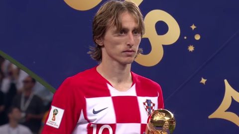 Modric, Bal&oacute;n de Oro a mejor jugador de Rusia 2018