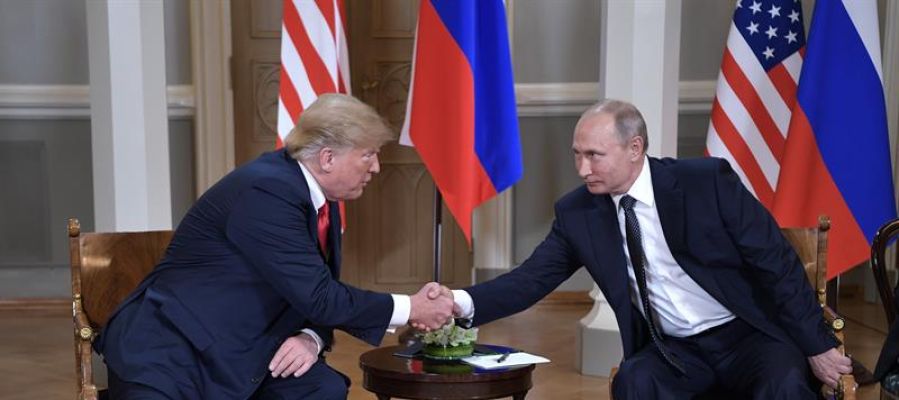 Donald Trump y Vladímir Putin Donald Trump y Vladímir Putin