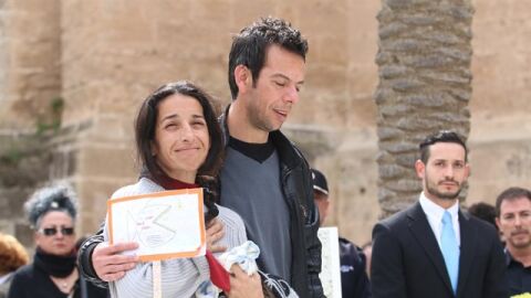 Patricia Ram&iacute;rez y &Aacute;ngel Cruz, padres de Gabriel Cruz