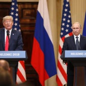 Donald Trump y Vladímir Putin