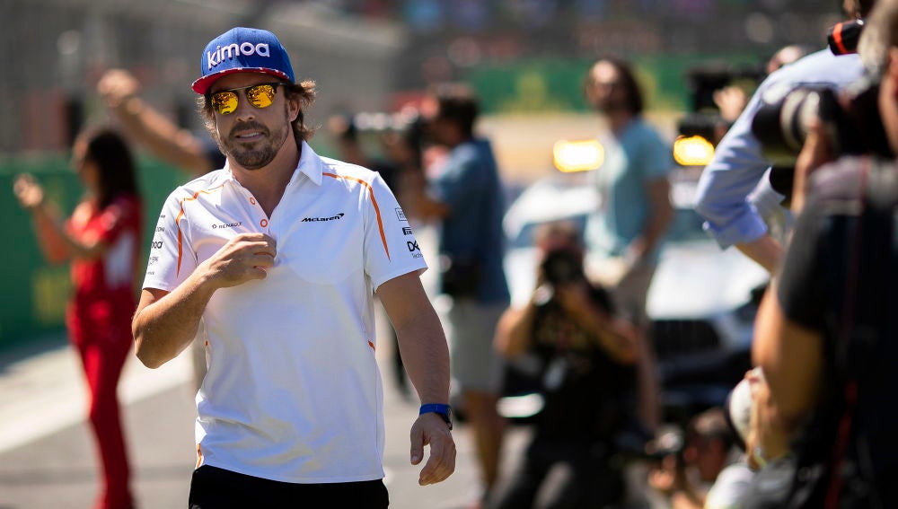 Fernando Alonso, en Silverstone