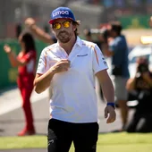 Fernando Alonso, en Silverstone Fernando Alonso, en Silverstone