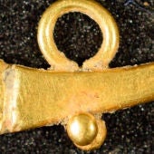 Amuleto fálico hallado en Los Bañales, Zaragoza