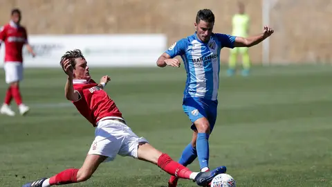 Juankar en el amistoso del Málaga frente al Nottingham Forest Juankar en el amistoso del Málaga frente al Nottingham Forest