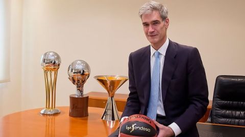 Antonio Mart&iacute;n, el nuevo presidente de la ACB