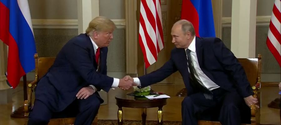 Comienza la primera cumbre formal entre Trump y Putin en Helsinki Comienza la primera cumbre formal entre Trump y Putin en Helsinki