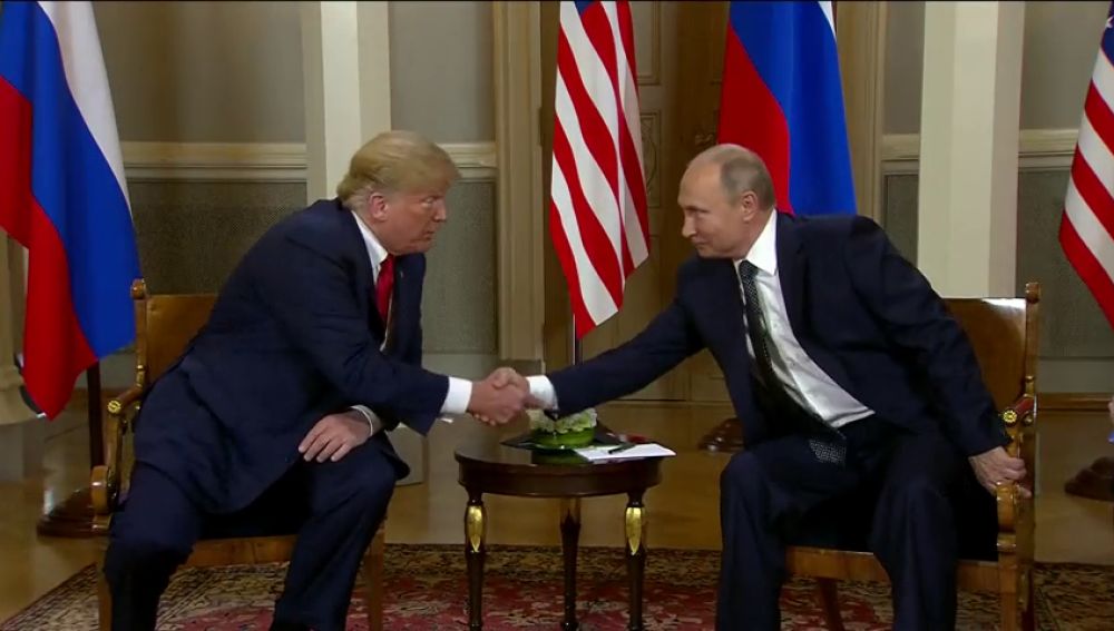 Comienza la primera cumbre formal entre Trump y Putin en Helsinki