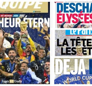 Portadas Francia Mundial Portadas Francia Mundial