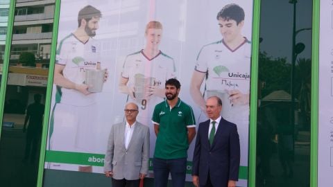 Unicaja presenta su campa&ntilde;a de abonados con Eduardo Garc&iacute;a y Dani D&iacute;ez