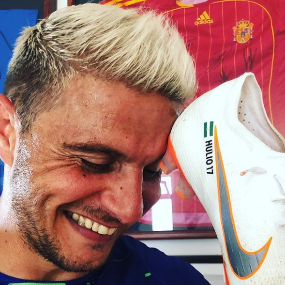 Joaquín lo vuelve a hacer: 'Hulio' estará en sus botas esta temporada Joaquín lo vuelve a hacer: 'Hulio' estará en sus botas esta temporada