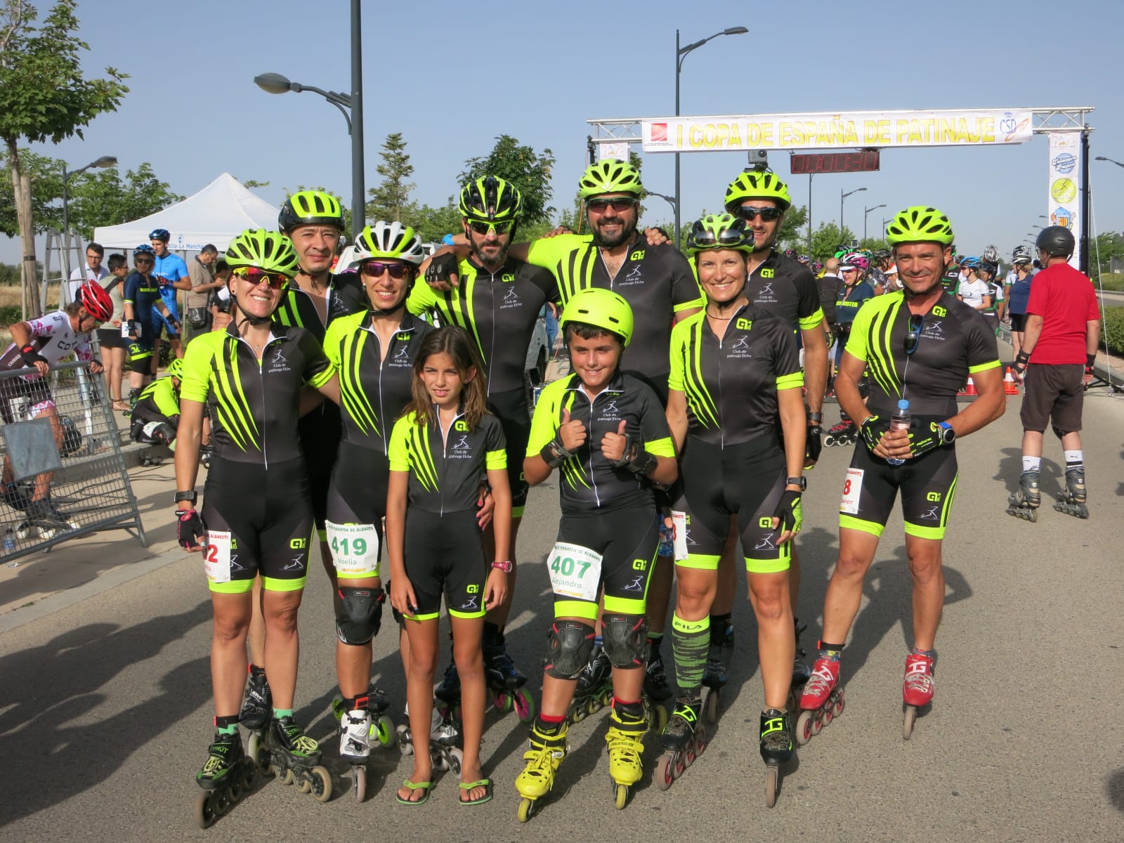 El Club Patinaje Elche destaca en la Roller Maratón de Albacete El Club Patinaje Elche destaca en la Roller Maratón de Albacete