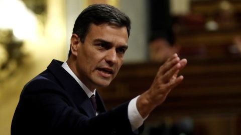 El jefe del Ejecutivo, Pedro S&aacute;nchez