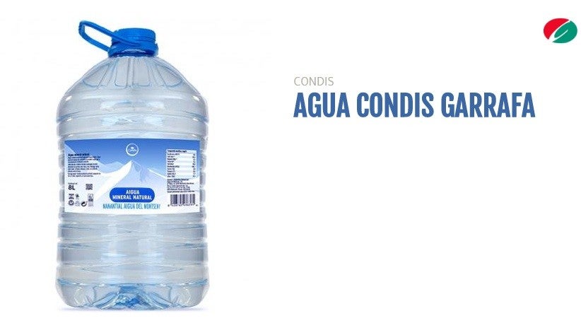 Condis retira todas las garrafas de 5 litros de agua Manantial Aiguaneu por presencia de químicos Condis retira todas las garrafas de 5 litros de agua Manantial Aiguaneu por presencia de químicos