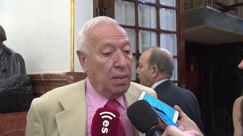 Margallo asegura que no le consta que Rajoy pidiese una lista de integraci&oacute;n y defiende que los compromisarios elijan