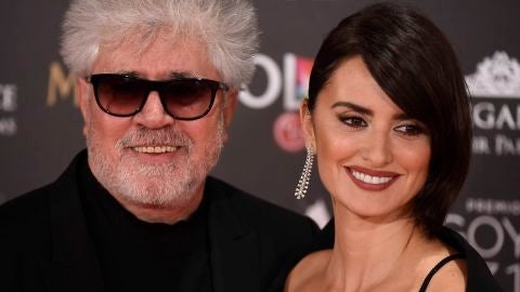 Pedro Almod&oacute;var y Pen&eacute;lope Cruz