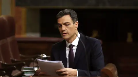 Pedro Sánchez en el Congreso Pedro Sánchez en el Congreso