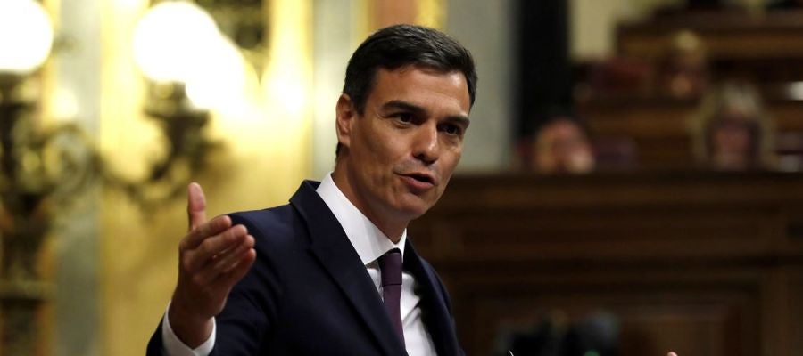 Pedro Sánchez en el Congreso Pedro Sánchez en el Congreso