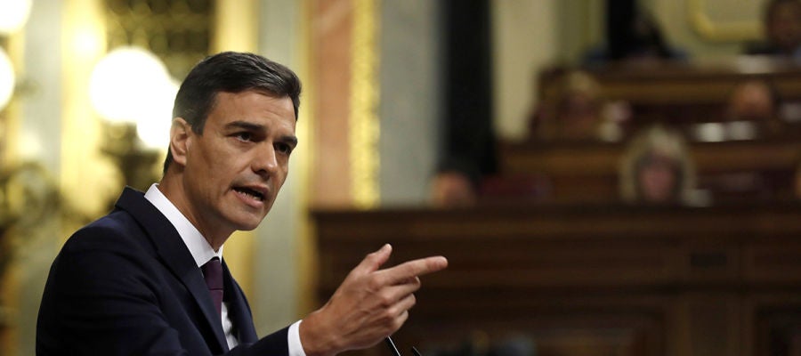 Pedro Sánchez en el Congreso Pedro Sánchez en el Congreso