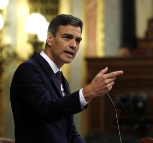 Pedro Sánchez en el Congreso Pedro Sánchez en el Congreso