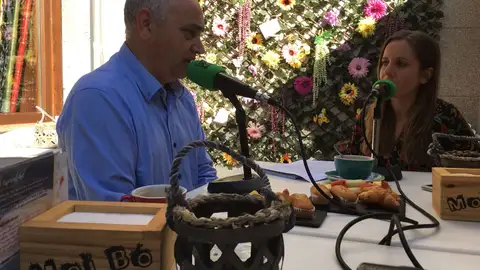 Agustin Fernandez en las "Terrazas de Verano" Onda Cero Pontevedra