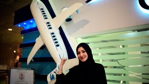 Mujeres piloto en Arabia Saud&iacute;