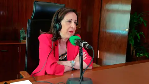 La ministra de Defensa, Margarita Robles, durante una entrevista La ministra de Defensa, Margarita Robles, durante una entrevista