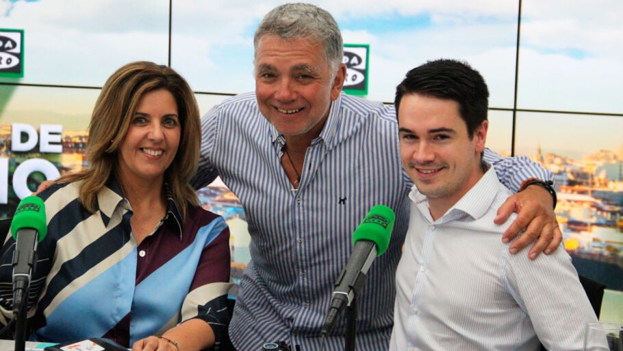 Encarna Maro&ntilde;o, Miguel Castillo y Juan Ram&oacute;n Lucas