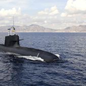 Recreación de un submarino S-80 Plus