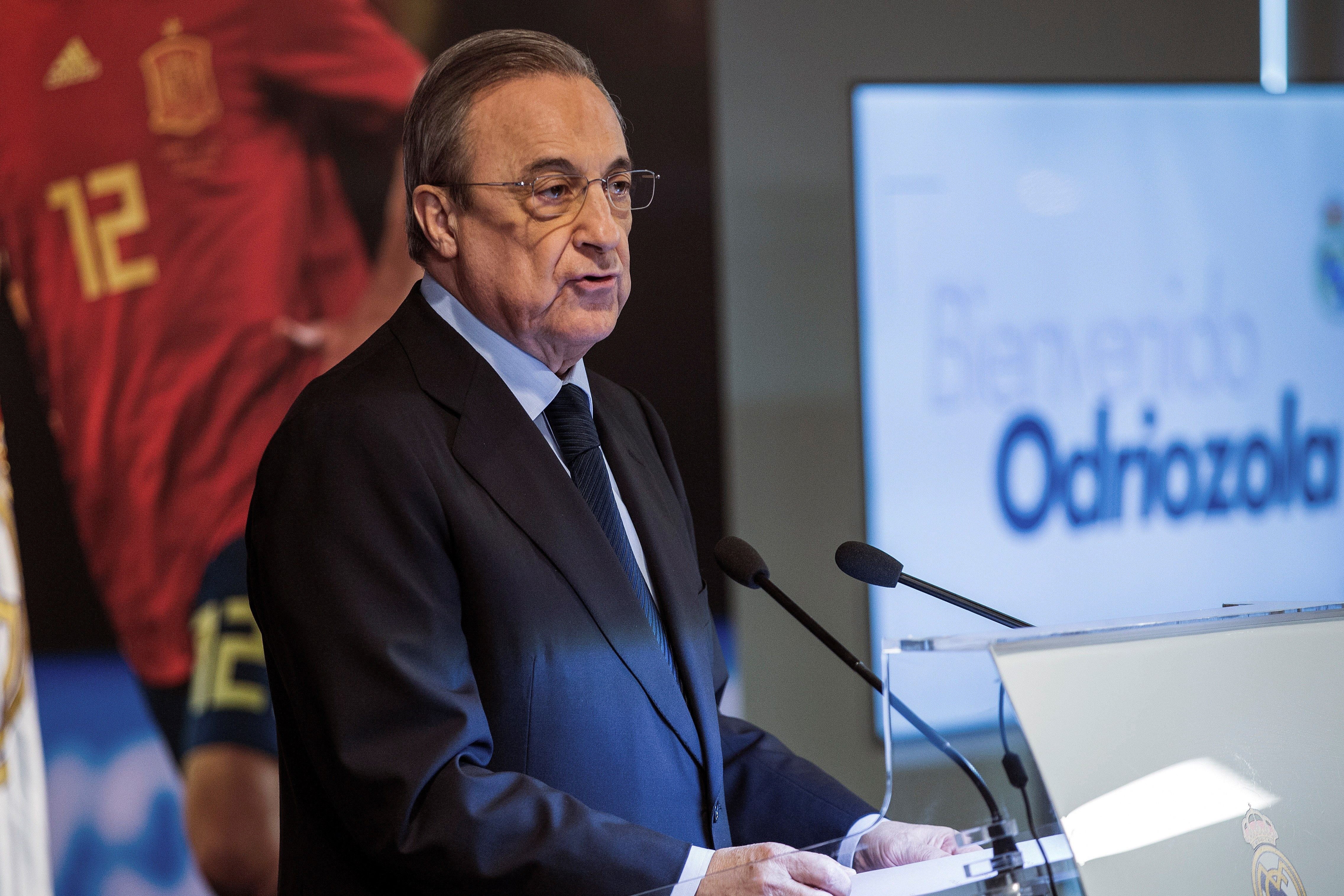Florentino Pérez: "La plantilla va a ser reforzada con magníficos jugadores" Florentino Pérez: "La plantilla va a ser reforzada con magníficos jugadores"