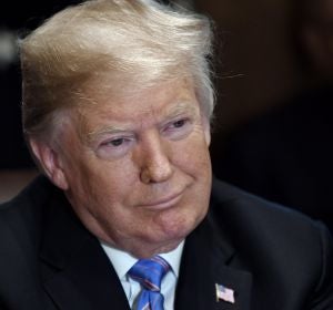 El presidente de los Estados Unidos, Donald Trump El presidente de los Estados Unidos, Donald Trump