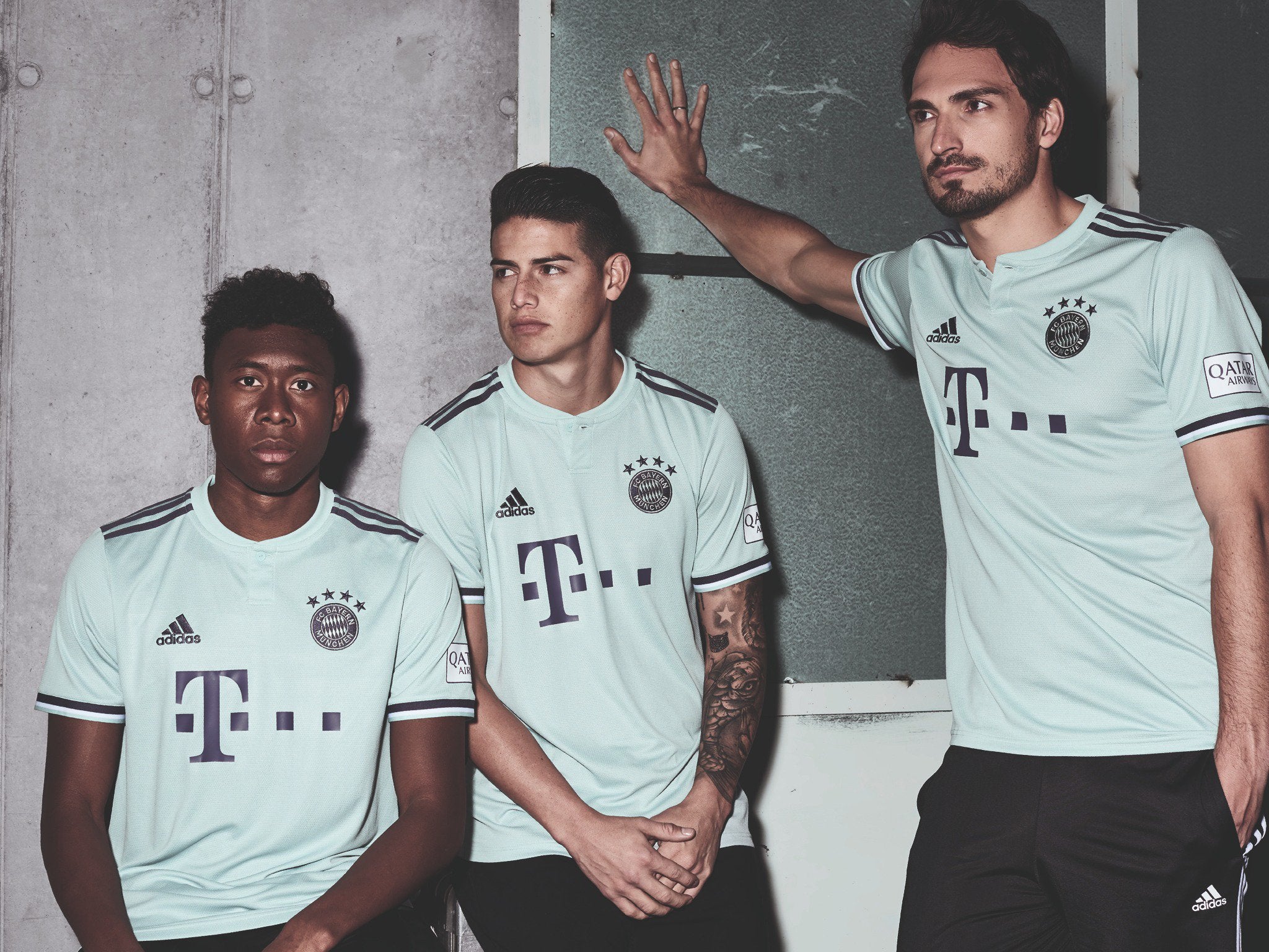 James Rodríguez, imagen de la presentación de la nueva equipación del Bayern James Rodríguez, imagen de la presentación de la nueva equipación del Bayern