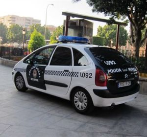 Coche de la Policía Local de Murcia Coche de la Policía Local de Murcia
