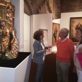 Visitante número 50.000 de Las Edades del Hombre en Aguilar de Campoo "Mons Dei"