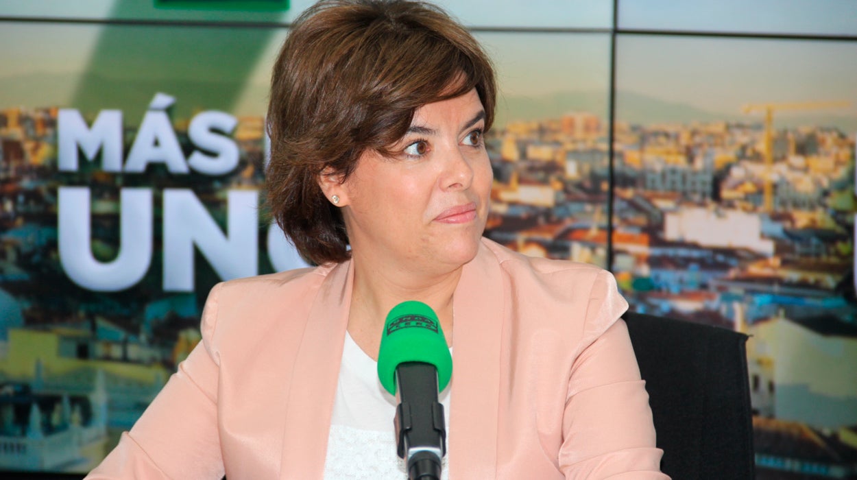 Sáenz de Santamaría: "Hemos perdido tres millones de votos por la corrupción" Sáenz de Santamaría: "Hemos perdido tres millones de votos por la corrupción"
