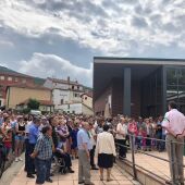 Concentración en Barruelo ante la situación de la sanidad en la Montaña Palentina.