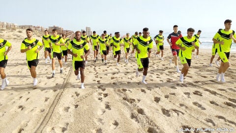 El Ilicitano entrenando en el Carabass&iacute;