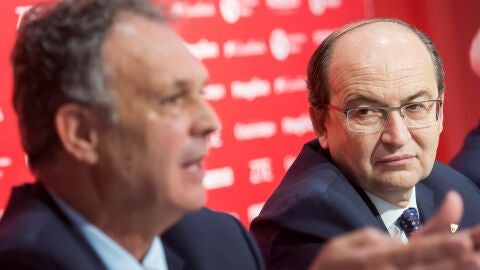 El presidente del Sevilla, Jos&eacute; Castro. 
