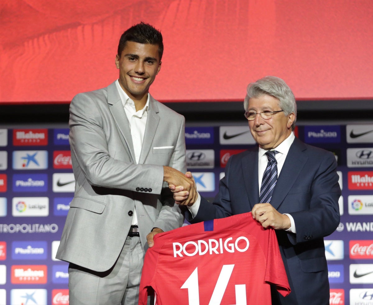 Rodri, presentado como nuevo jugador del Atlético: "Mi historia empieza a partir de hoy" Rodri, presentado como nuevo jugador del Atlético: "Mi historia empieza a partir de hoy"