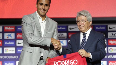 Rodri, con Enrique Cerezo