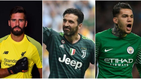 Los tres porteros m&aacute;s caros de la historia del f&uacute;tbol