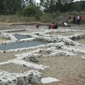 Yacimiento de Santa Lucía en Aguilafuente Yacimiento de Santa Lucía en Aguilafuente