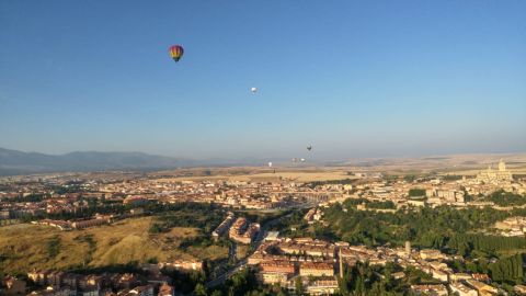 Globos en Segovia