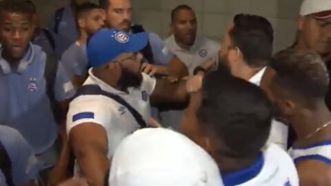 Enfrentamiento en el aeropuerto