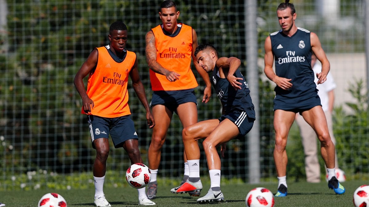El Real Madrid concluye su primera semana de entrenamientos en su puesta a punto para la Supercopa de Europa El Real Madrid concluye su primera semana de entrenamientos en su puesta a punto para la Supercopa de Europa