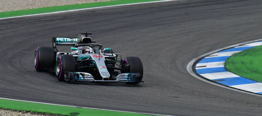 Lewis Hamilton, en Alemania Lewis Hamilton, en Alemania
