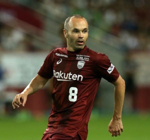 Andrés Iniesta, con el Vissel Kobe Andrés Iniesta, con el Vissel Kobe