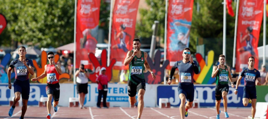 La final de los 400 del campeonato de España La final de los 400 del campeonato de España